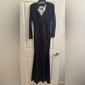 Windsor navy Wrap Dress